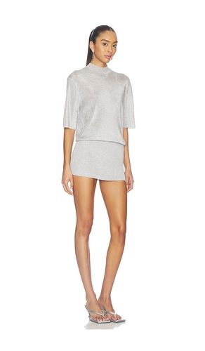 Rae Metallic Mini Dress in , . Size M. Also in XS - SEROYA - Modalova