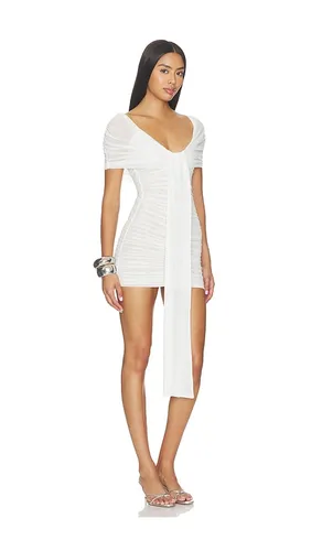 Winslow Mesh Dress in Ivory. - size L (also in M, S, XS, XXS) - SEROYA - Modalova