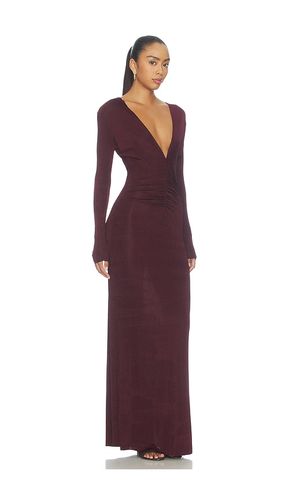 Ebony Maxi Dress in Purple. - size M (also in S, XS) - SEROYA - Modalova