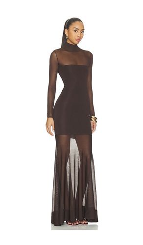 Angie Knit Dress in Brown. - size M (also in S) - SEROYA - Modalova