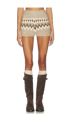 Orly Shorts in Tan,Brown. - size S (also in M) - SEROYA - Modalova