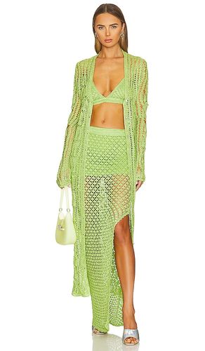 Allison Crochet Cardigan in Green. - size M/L (also in XS/S) - SER.O.YA - Modalova