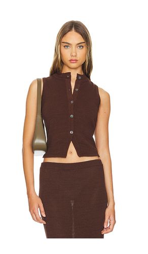 Alani Knit Vest in Brown. - size L (also in M, S, XS, XXS) - SER.O.YA - Modalova