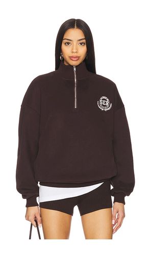 Asbury Sweatshirt in Chocolate. - size L (also in M, S, XS) - SER.O.YA - Modalova