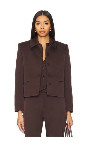 Bex Satin Jacket in Brown. - size L (also in M, S, XS, XXS) - SER.O.YA - Modalova