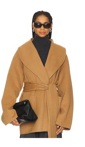 Dulcetta Wool Coat in Brown. - size L (also in M, XL) - SER.O.YA - Modalova