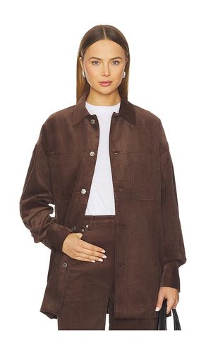 April Corduroy Shacket in Brown. - size M (also in S, XS) - SEROYA - Modalova