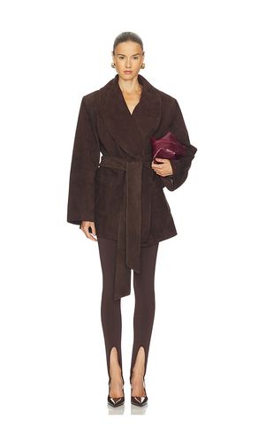 Chandra Suede Jacket in . Size M. Also in XL - SEROYA - Modalova