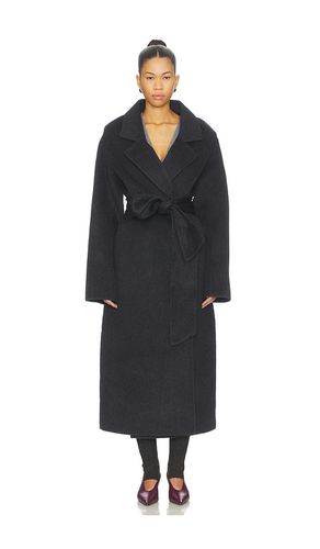 Lyli wool coat in color charcoal size M (also in XS) - SEROYA - Modalova