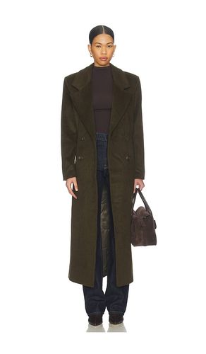 Leche Wool Coat in Green. - size M (also in XS) - SEROYA - Modalova