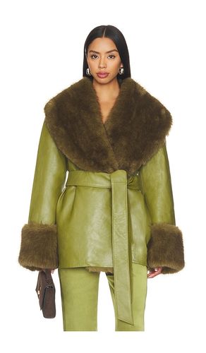 Daly Leather Coat in . Taglia L. Also in M, S, XS, XXS - SEROYA - Modalova