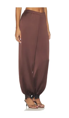 Priya Satin Pant in . Size L. Also in M, S, XS, XXS - SEROYA - Modalova