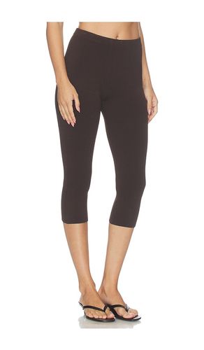 Petra Knit Capri Pant in Brown. - size M (also in S, XL) - SEROYA - Modalova