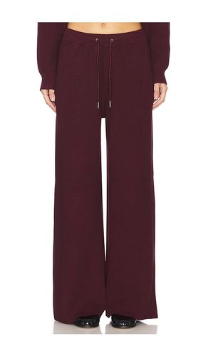 Camila Sweatpant in Wine. - size L (also in M, S) - SER.O.YA - Modalova