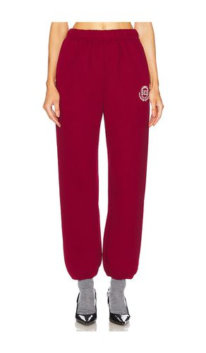 X REVOLVE Hallie Sweatpant in Burgundy. - size L (also in M, S, XS) - SER.O.YA - Modalova