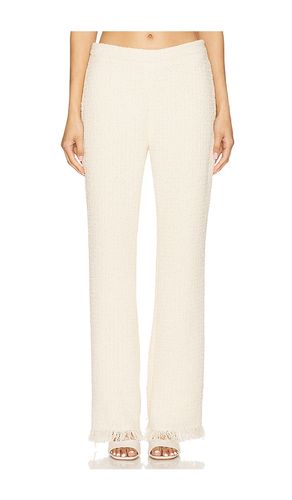 Shar Boucle Pant in Cream. - size L (also in M, S, XL, XS) - SEROYA - Modalova