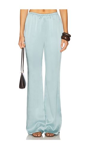 Viva Satin Pants in Blue. - size L (also in M, XL, XS) - SER.O.YA - Modalova