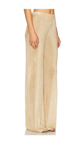 Sheldon Metallic Knit Pants in . Size M. Also in S, XS - SEROYA - Modalova