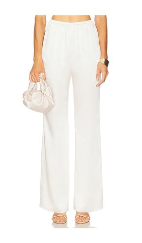 Viva Satin Pant in Cream. - size S (also in XS) - SER.O.YA - Modalova