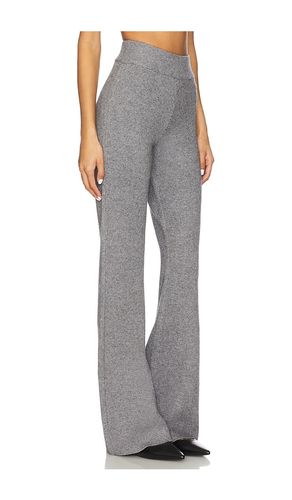 Mickie Knit Flare Pant in Grey. - size L (also in M, S, XS) - SEROYA - Modalova
