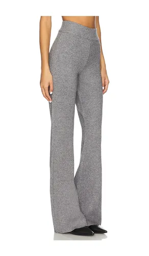 Mickie Knit Flare Pant in Grey. - size M (also in XS) - SEROYA - Modalova