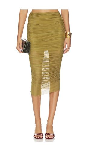Maja Skirt in Olive. - size M (also in S, XS, XXS) - SEROYA - Modalova