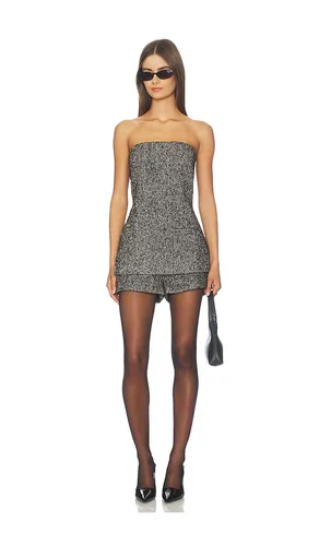 Marlen Romper in Grey. - size L (also in M, S, XS, XXS) - SEROYA - Modalova