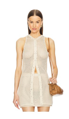 Tilli Crochet Vest in Beige. - size L (also in M, S, XS, XXS) - SER.O.YA - Modalova