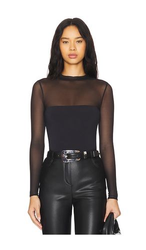 Brandi Mesh Bodysuit in . Size L. Also in M, S, XS - SEROYA - Modalova