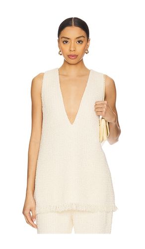 Gav Boucle Top in Cream. - size M (also in S, XS) - SER.O.YA - Modalova