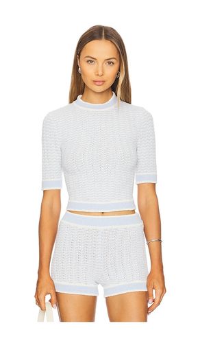 Tif Knit Baby Tee in Baby Blue. - size XL (also in XS) - SER.O.YA - Modalova
