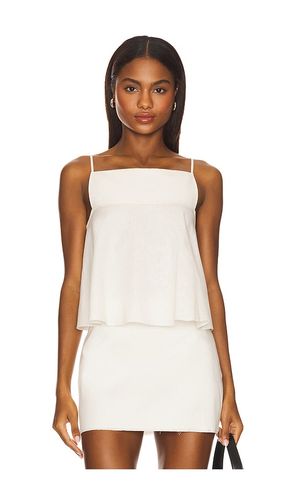Miley Linen Top in Cream. - size L (also in M, S, XL, XS, XXS) - SER.O.YA - Modalova