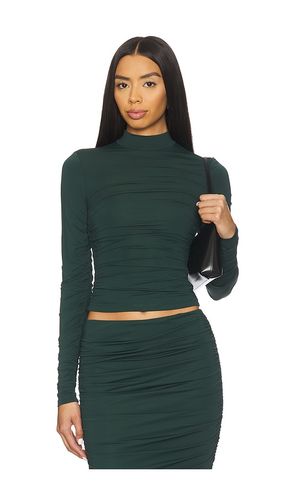 Dulcie Ruched Top in Dark Green. - size L (also in M, S, XS, XXS) - SEROYA - Modalova