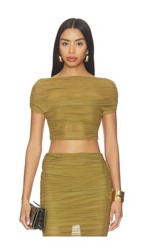 Marsh Mesh Top in Olive. - size S (also in XS, XXS) - SEROYA - Modalova