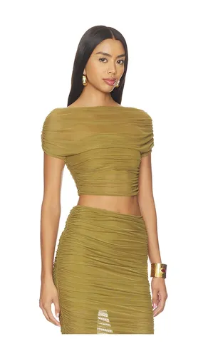 Marsh Mesh Top in Olive. - size S (also in XS, XXS) - SEROYA - Modalova