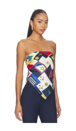 Hark satin top in color multi size XS/S (also in M/L) - SEROYA - Modalova