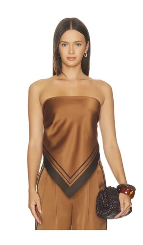 Hark Satin Top in . Size XS/S. Also in M/L - SEROYA - Modalova