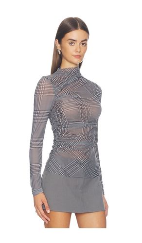 Christina Mesh Top in Grey. - size XXS (also in XS, S, M, L) - SEROYA - Modalova