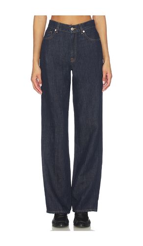Stovepipe Straight Jeans in Navy. - size 23 (also in 24, 30, 32, 33, 34) - 7 For All Mankind - Modalova