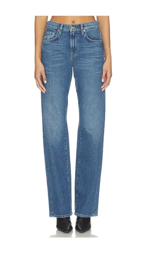 Tess Trouser Jeans in Blue. - size 25 (also in 29, 32) - 7 For All Mankind - Modalova