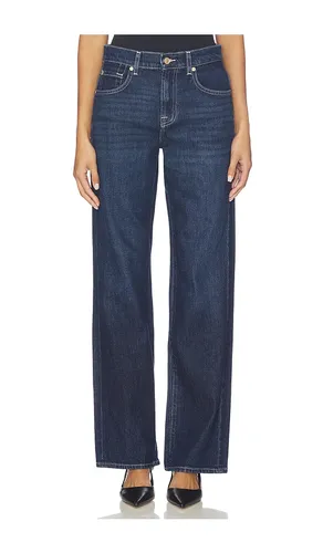 Tess Trouser Jeans in Navy. - size 24 (also in 25, 32, 33) - 7 For All Mankind - Modalova
