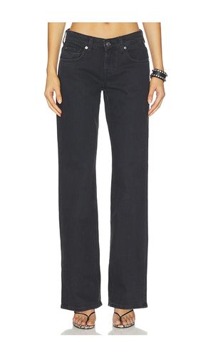 Low Straight in Black. - size 25 (also in 26, 27, 28, 29, 30, 31, 32, 33, 34) - 7 For All Mankind - Modalova