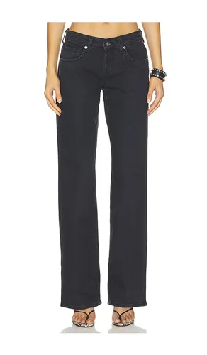 Low Straight in Black. - size 25 (also in 26, 27, 29, 30, 31, 32, 33, 34) - 7 For All Mankind - Modalova