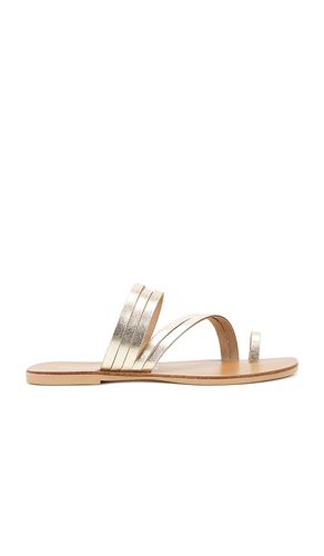 Summer Rain Sandal in Metallic Gold. - size 10 (also in 6, 6.5, 7, 7.5, 8, 8.5, 9, 9.5) - Seychelles - Modalova
