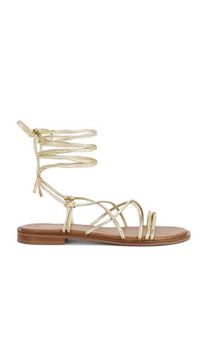 Lighthouse Sandal in Metallic Gold. - size 6 (also in 9) - Seychelles - Modalova