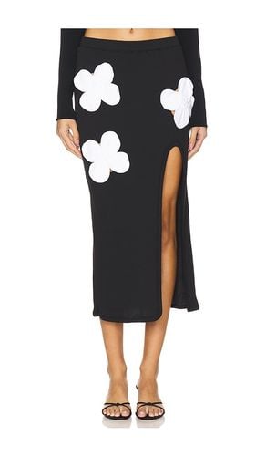 Jersey Flower Skirt With Slit in . - size M/L (also in XS/S) - Susan Fang - Modalova