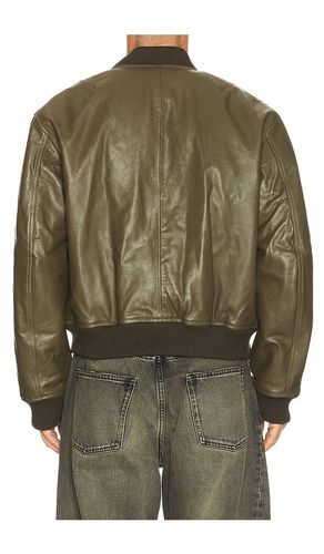Leather Flight Jacket in . Taglia 46. Also in 48, 50, 52, 54 - Sunflower - Modalova