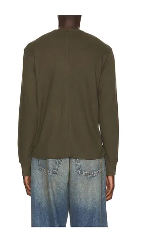 Wool Waffle Long Sleeve Tee in . - size S (also in M, L, XL/1X, XXL/2X) - Sunflower - Modalova