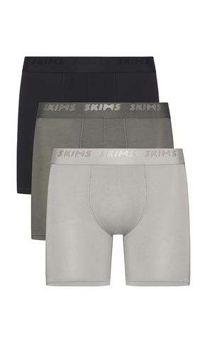 Stretch 5 Boxer Brief 3-Pack in Navy,Grey. - size M (also in XL/1X, XXL/2X) - SKIMS - Modalova