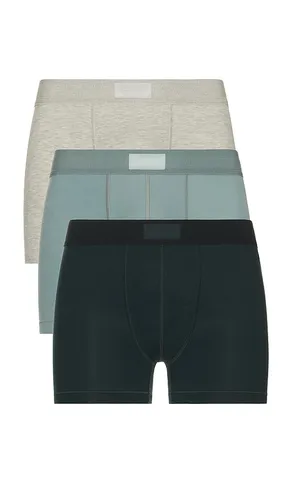 Cotton 3 Boxer Brief 3-Pack in Grey. - size S (also in XL/1X, XXL/2X) - SKIMS - Modalova